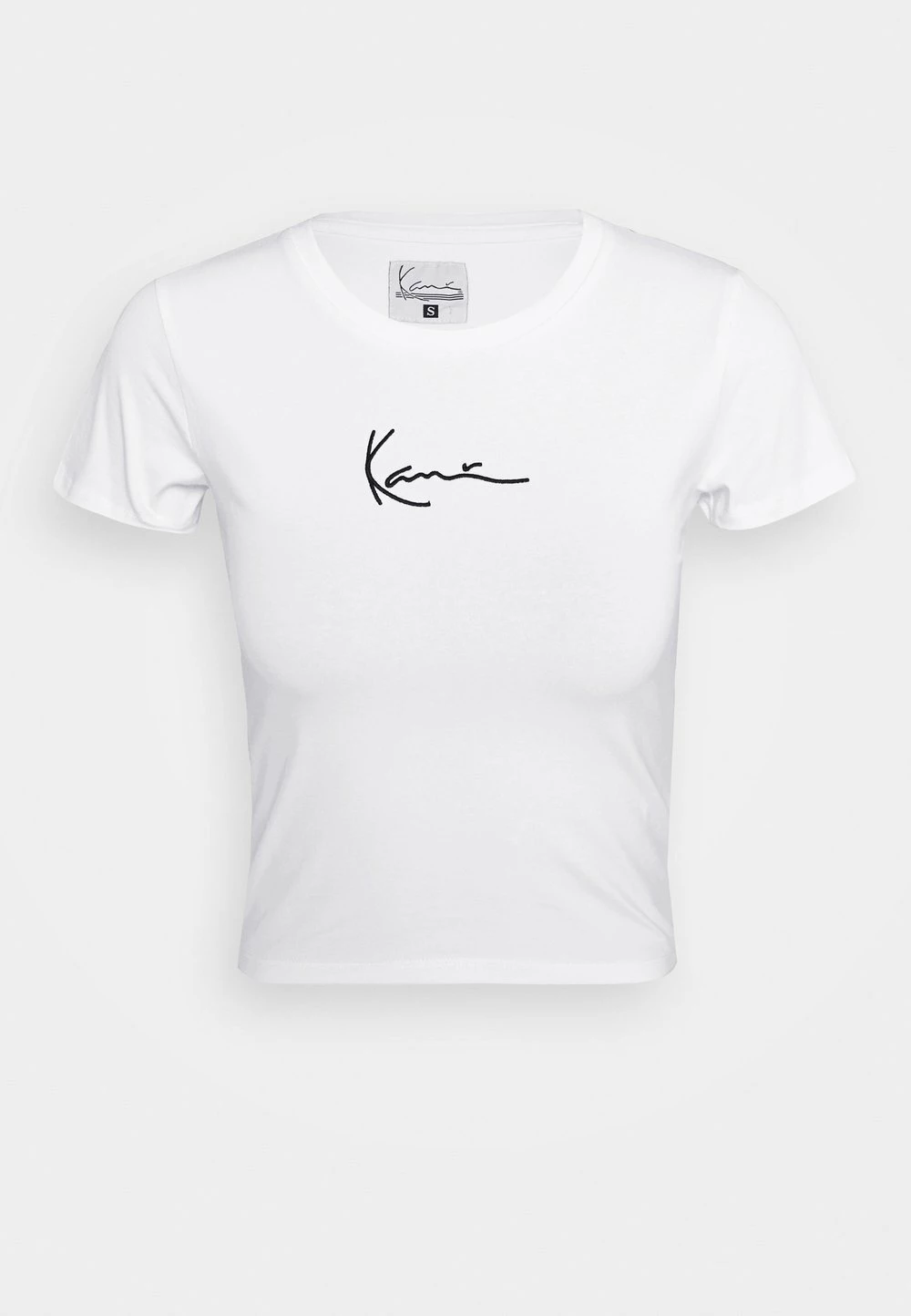 Prix Abordable Karl Kani SMALL SIGNATURE SHORT TEE - T-shirt imprimé t-shirts col rond female 7 Prix Abordable Karl Kani SMALL SIGNATURE SHORT TEE - T-shirt imprimé t-shirts col rond female – Image 5