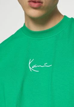 Karl Kani Prix Abordable SMALL SIGNATURE TEE GREEN UNISEX - T-shirt basique t-shirts col rond -Karl Kani Soldes Boutique 0dba58f1b2cb4e00b56a0a477b146b34
