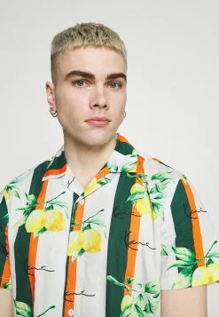 Karl Kani CHEST SIGNATURE RESORT - Chemise Bonne Qualité chemises col revers male -Karl Kani Soldes Boutique 1252a042c9e4431d844c218c829f159d