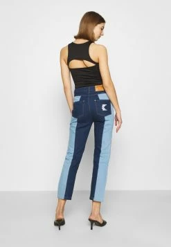 Karl Kani Prix Sympa OG BLOCK DENIM PANTS - Jean boyfriend jeans haute female -Karl Kani Soldes Boutique 1578e2d872544d4fbf8287bcb7f8f26d