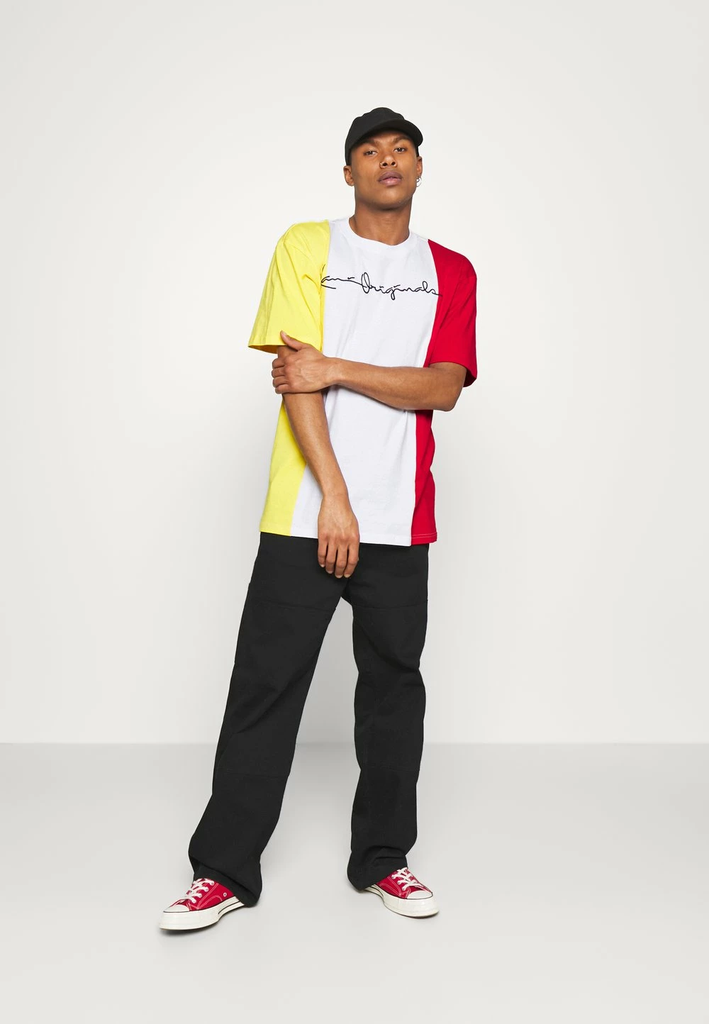 Karl Kani Prix Raisonnable ORIGINALS BLOCK TEE - T-shirt imprimé shorts col rond male 4 Karl Kani Prix Raisonnable ORIGINALS BLOCK TEE - T-shirt imprimé shorts col rond male – Image 2