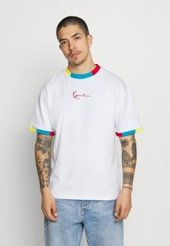 Prix Jamais Vus Karl Kani SMALL SIGNATURE TEE UNISEX - T-shirt imprimé sale col rond male