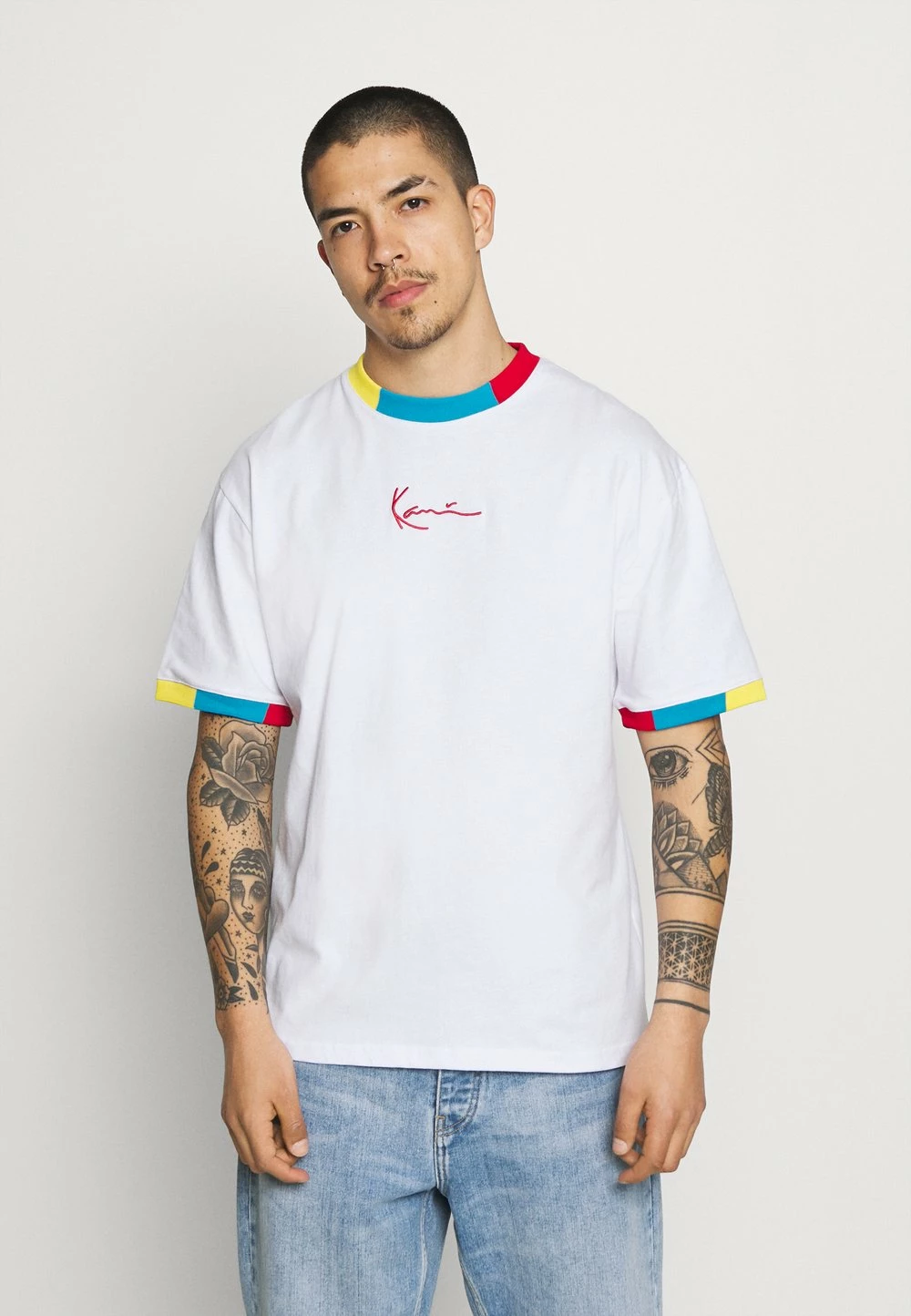 Prix Jamais Vus Karl Kani SMALL SIGNATURE TEE UNISEX - T-shirt imprimé sale col rond male 1 Prix Jamais Vus Karl Kani SMALL SIGNATURE TEE UNISEX - T-shirt imprimé sale col rond male