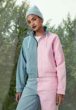 Prix Cassé Karl Kani ORIGINALS BLOCK JACKET - Veste en jean vestes & blazers col montant female -Karl Kani Soldes Boutique 1a8a7839d0514e1e9391f9fcf2e5a710