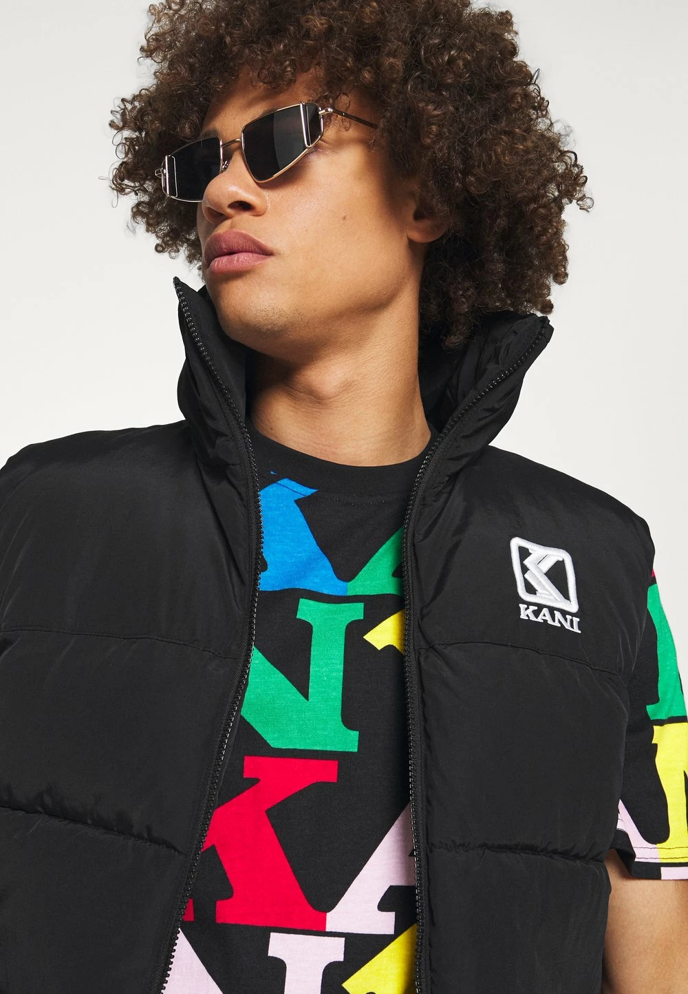 Faible Prix Karl Kani BLOCK PUFFER VEST UNISEX - Veste sans manches vestes & blazers col doublé 6 Faible Prix Karl Kani BLOCK PUFFER VEST UNISEX - Veste sans manches vestes & blazers col doublé – Image 4