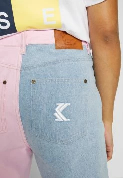 Karl Kani Produit de première qualité BLOCK WIDE LEG PANTS - Jean boyfriend jeans haute female -Karl Kani Soldes Boutique 20b305264c964a4fbc9f8b72fe60fc25