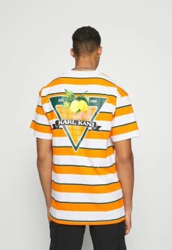 Qualité Fiable Karl Kani SMALL SIGNATURE STRIPE TEE UNISEX - T-shirt imprimé t-shirts col rond