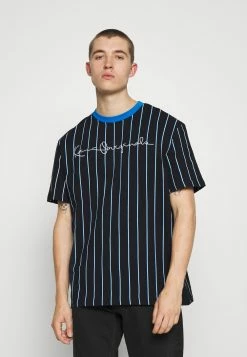 Prix Bradés Karl Kani UNISEX ORIGINALS PINSTRIPE TEE - T-shirt imprimé t-shirts col rond