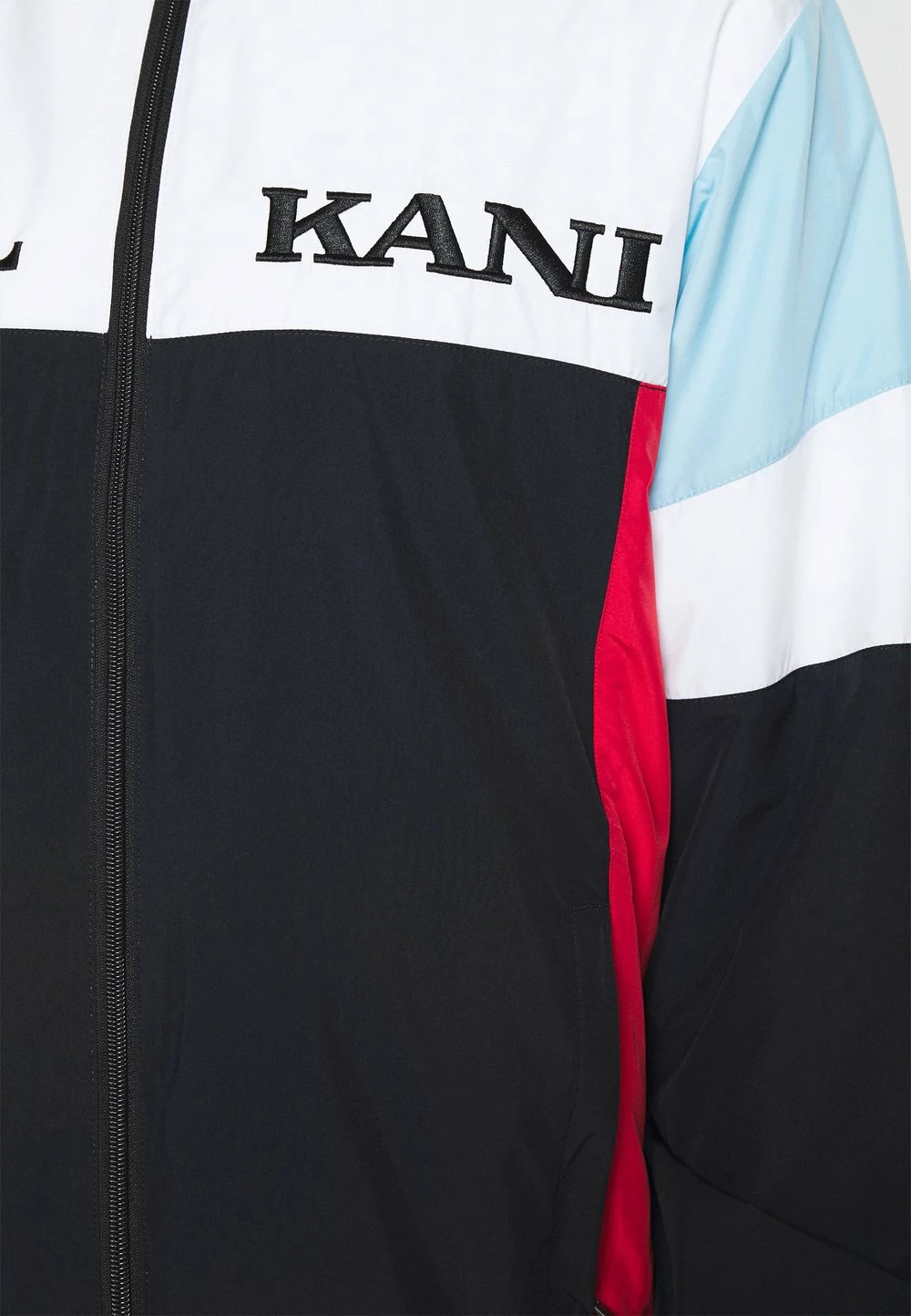 Karl Kani Haute Qualité RETRO BLOCK TRACKJACKET - Veste légère vestes col montant male 8 Karl Kani Haute Qualité RETRO BLOCK TRACKJACKET - Veste légère vestes col montant male – Image 6