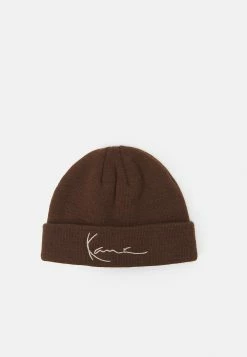 Karl Kani Un Tarif Préférentiel SIGNATURE FINE FISHERMAN BEANIE UNISEX - Bonnet casquettes, bonnets et chapeaux couleur unie