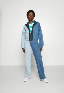 Faible Prix Karl Kani BLOCK WIDE LEG PANTS - Jean droit jeans haute female -Karl Kani Soldes Boutique 2f56e43f9bc646f497dbdccbe66a57f6