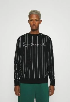 Pas Cher Karl Kani UNISEX ORIGINALS PINSTRIPE CREW - Sweatshirt sweats & hoodies col rond