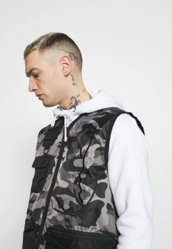 Excellente qualité Karl Kani SIGNATURE UTILITY VEST - Veste sans manches vestes col en v male -Karl Kani Soldes Boutique 3a1e3656bf2143938eb3a9e5742c779c