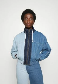 Bonne Qualité Karl Kani ORIGINALS BLOCK JACKET - Veste en jean vestes & blazers col officier female