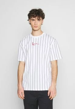 Karl Kani Prix Raisonnable SMALL SIGNATURE PINSTRIPE TEE UNISEX - T-shirt imprimé t-shirts col rond