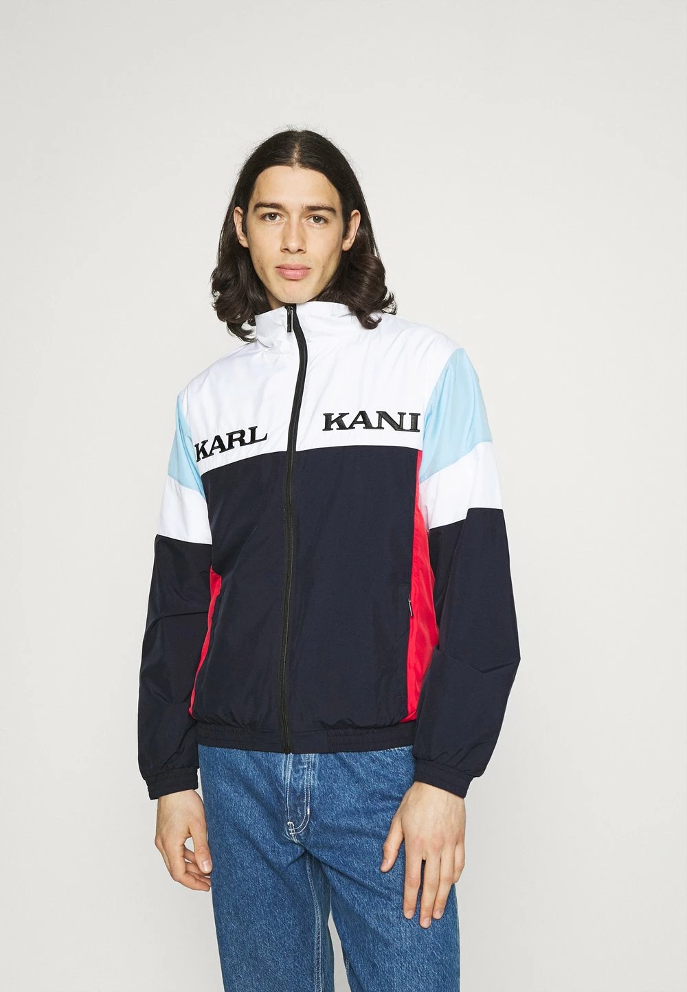 Karl Kani Haute Qualité RETRO BLOCK TRACKJACKET - Veste légère vestes col montant male 3 Karl Kani Haute Qualité RETRO BLOCK TRACKJACKET - Veste légère vestes col montant male