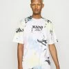 Prix Gelé Karl Kani RETRO TIE DYE TEE UNISEX - T-shirt imprimé t-shirts col rond