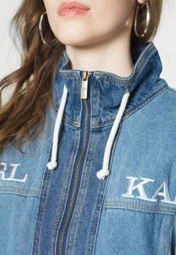 Karl Kani RETRO BLOCK JACKET - Veste en jean Promos vestes & blazers col montant female -Karl Kani Soldes Boutique 551b5351c3a2439683b2a3c8da7cb372