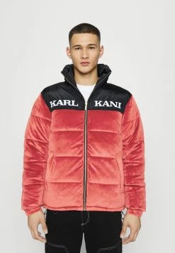 Prix DĂ©griffĂ© Karl Kani RETRO VELVET BLOCK PUFFER UNISEX - Veste d'hiver vestes & blazers col doublé