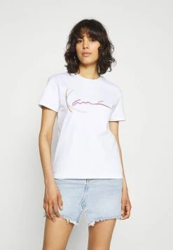 Prix Sympa Karl Kani SIGNATURE TEE - T-shirt imprimé t-shirts col rond female