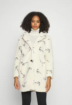 En promotion Karl Kani SIGNATURE LOGO TEDDY - Veste d'hiver manteaux col revers female