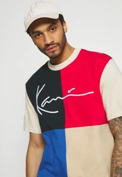 Karl Kani SIGNATURE BLOCK TEE UNISEX - T-shirt imprimé Prix Légers vestes col rond -Karl Kani Soldes Boutique 5df429d3c20241cd848ee9da8f068687