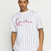 Prix Raisonnable Karl Kani SIGNATURE PINSTRIPE TEE - T-shirt imprimé t-shirts col rond male