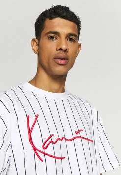 Prix Raisonnable Karl Kani SIGNATURE PINSTRIPE TEE - T-shirt imprimé t-shirts col rond male -Karl Kani Soldes Boutique 61c44716e4e74818b48f36b446074bbe