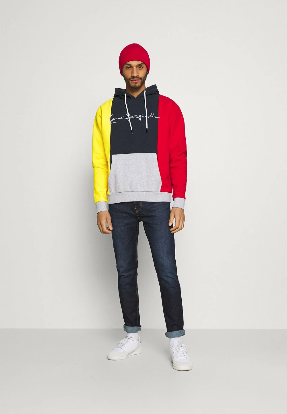 Karl Kani Pas Cher ORIGINALS BLOCK HOODIE - Sweatshirt sweatshirts capuche male 4 Karl Kani Pas Cher ORIGINALS BLOCK HOODIE - Sweatshirt sweatshirts capuche male – Image 2