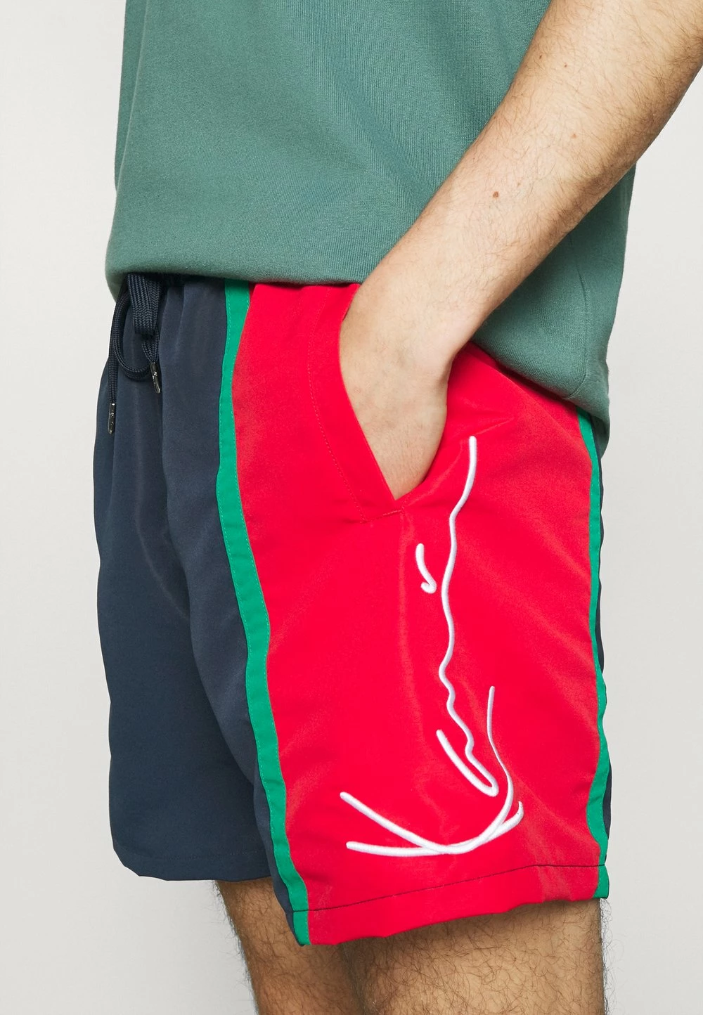 Prix Acceptable Karl Kani SIGNATURE BLOCK - Short shorts normale male 7 Prix Acceptable Karl Kani SIGNATURE BLOCK - Short shorts normale male – Image 5