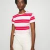 Karl Kani SMALL SIGNATURE STRIPE TEE - T-shirt imprimé Produit de première qualité t-shirts col rond female