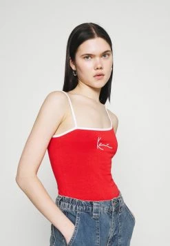 Karl Kani SMALL SIGNATURE ASYMMETRIC - Débardeur Prix Jamais Vus shorts echancrure dos female -Karl Kani Soldes Boutique 6fbbf60525404781a19ae63de2d831f2