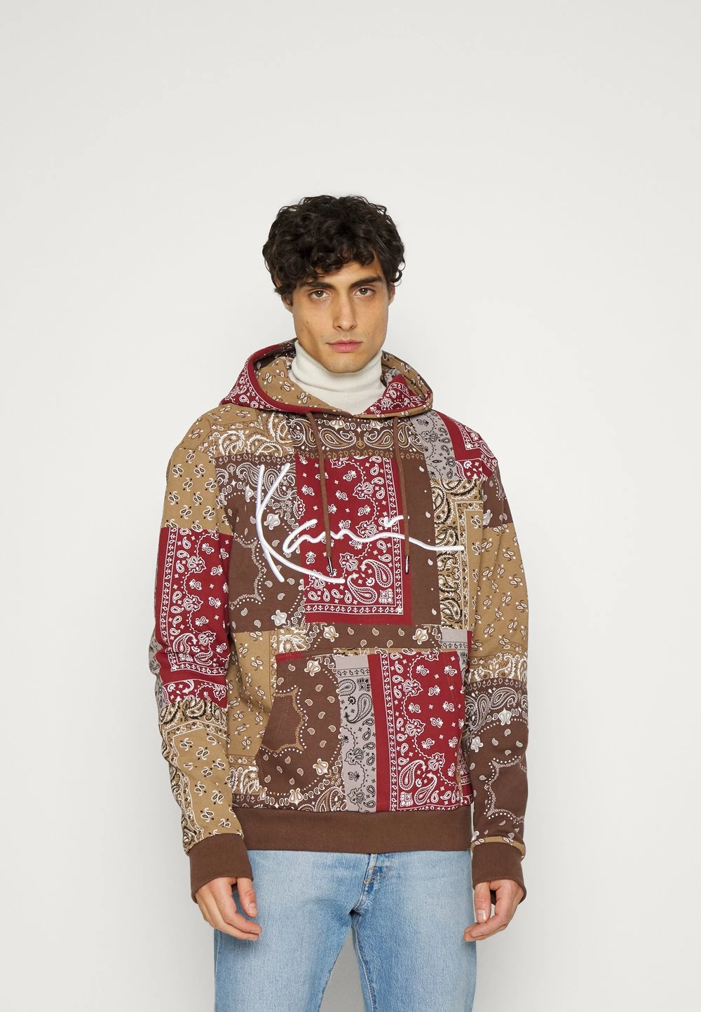 Karl Kani UNISEX SIGNATURE PAISLEY HOODIE - Sweatshirt Soldes sweats & hoodies capuche 3 Karl Kani UNISEX SIGNATURE PAISLEY HOODIE - Sweatshirt Soldes sweats & hoodies capuche