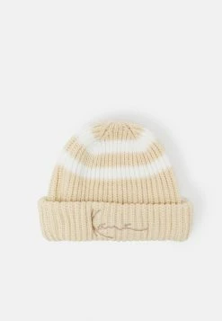 Karl Kani SIGNATURE FISHERMAN BEANIE - Bonnet Bonne Qualité casquettes, bonnets et chapeaux rayures unisex
