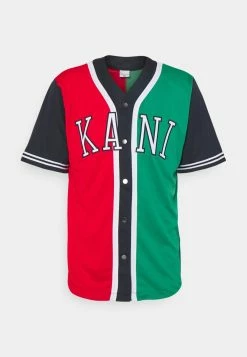 Bon Rapport Coût-Efficacité Karl Kani COLLEGE BLOCK BASEBALL - Chemise chemises col en v male -Karl Kani Soldes Boutique 74745d8bf9794d708ae6606c6084a805