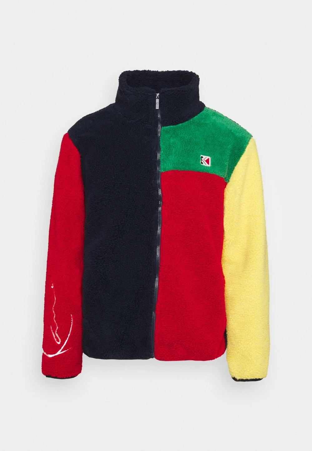 Prix Usine Karl Kani SIGNATURE BLOCK TEDDY JACKET UNISEX - Veste polaire pulls & gilets col montant 7 Prix Usine Karl Kani SIGNATURE BLOCK TEDDY JACKET UNISEX - Veste polaire pulls & gilets col montant – Image 5