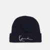 Karl Kani SIGNATURE FISHERMAN BEANIE UNISEX - Bonnet Prix Affortable casquettes, bonnets et chapeaux couleur unie