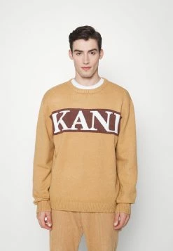 Prix Abordable Karl Kani RETRO BLOCK KNIT CREW UNISEX - Sweatshirt sweats & hoodies col rond