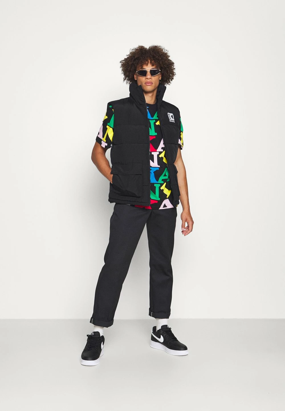 Faible Prix Karl Kani BLOCK PUFFER VEST UNISEX - Veste sans manches vestes & blazers col doublé 4 Faible Prix Karl Kani BLOCK PUFFER VEST UNISEX - Veste sans manches vestes & blazers col doublé – Image 2