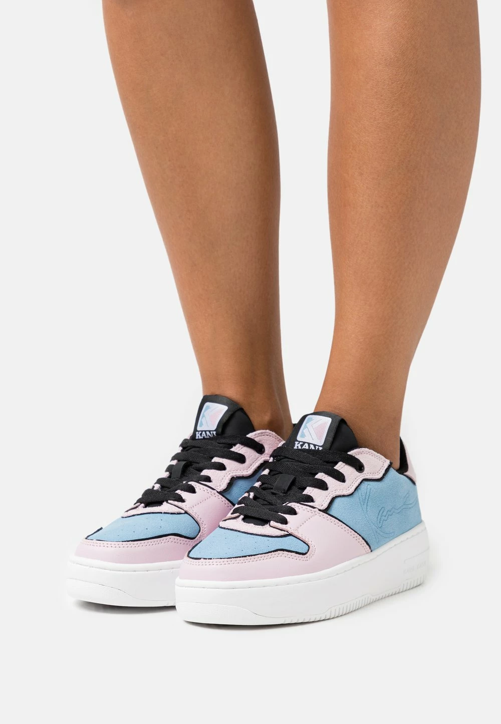 Prix Accessible Karl Kani 89 UP LOGO - Baskets basses sneakers rond female 3 Prix Accessible Karl Kani 89 UP LOGO - Baskets basses sneakers rond female