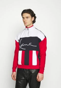 Karl Kani SIGNATURE BLOCK TROYER UNISEX - Sweatshirt Prix Accessible sweatshirts col camionneur