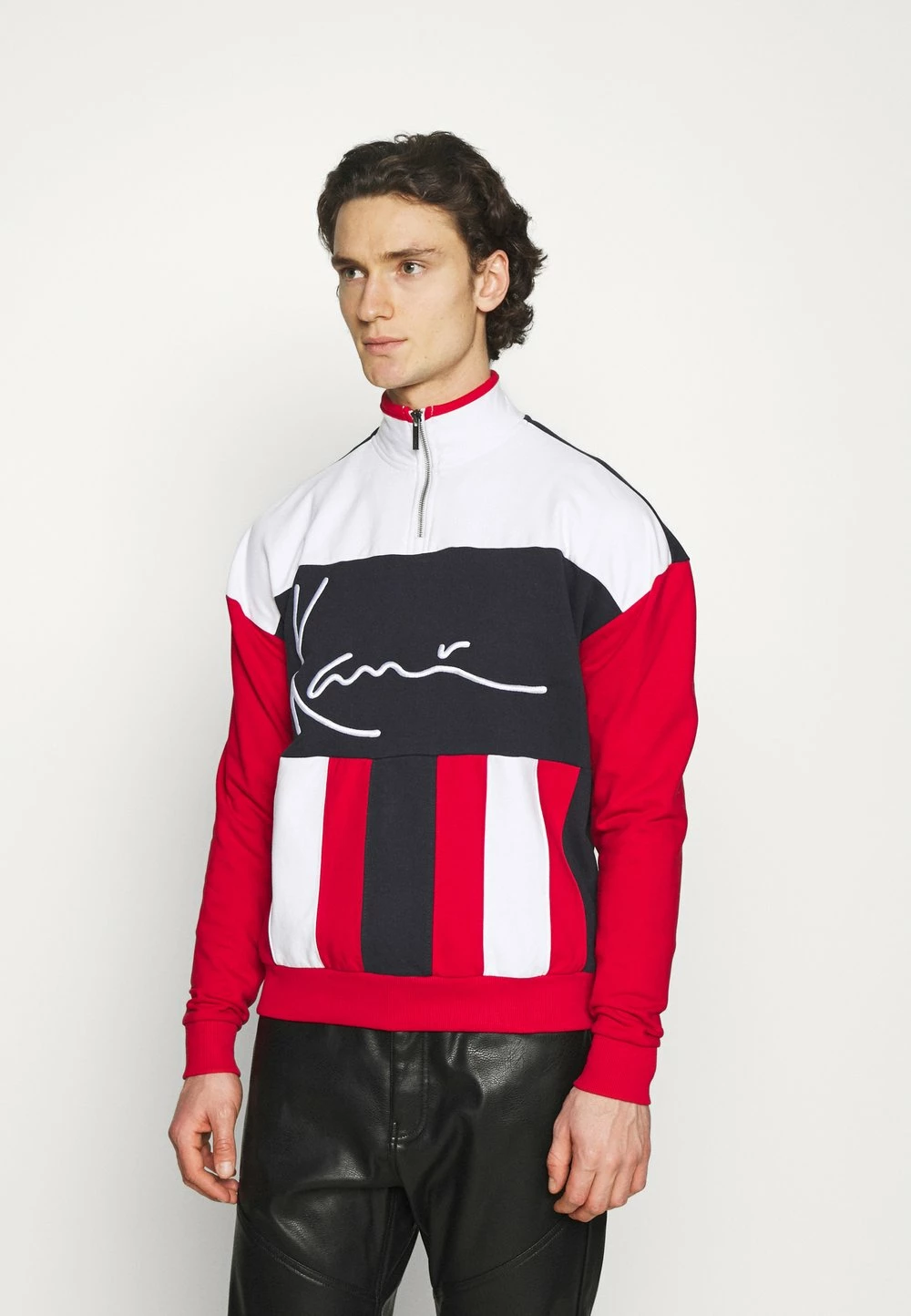 Karl Kani SIGNATURE BLOCK TROYER UNISEX - Sweatshirt Prix Accessible sweatshirts col camionneur 3 Karl Kani SIGNATURE BLOCK TROYER UNISEX - Sweatshirt Prix Accessible sweatshirts col camionneur