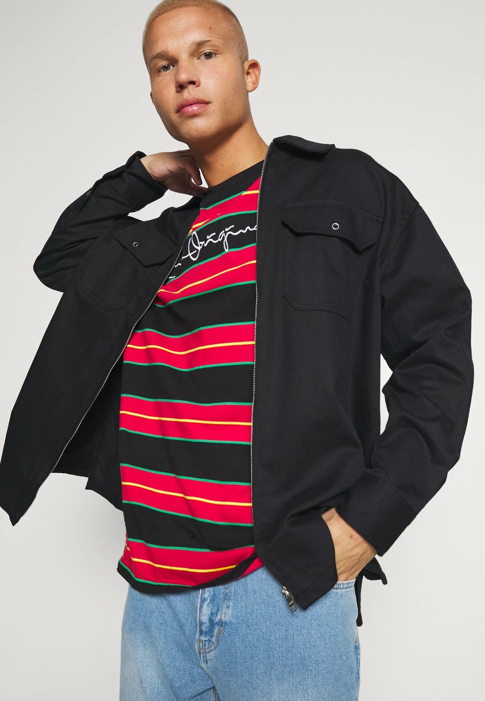 Karl Kani Prix Équitable ORIGINALS STRIPE TEE UNISEX - T-shirt imprimé t-shirts col rond 6 Karl Kani Prix Équitable ORIGINALS STRIPE TEE UNISEX - T-shirt imprimé t-shirts col rond – Image 4