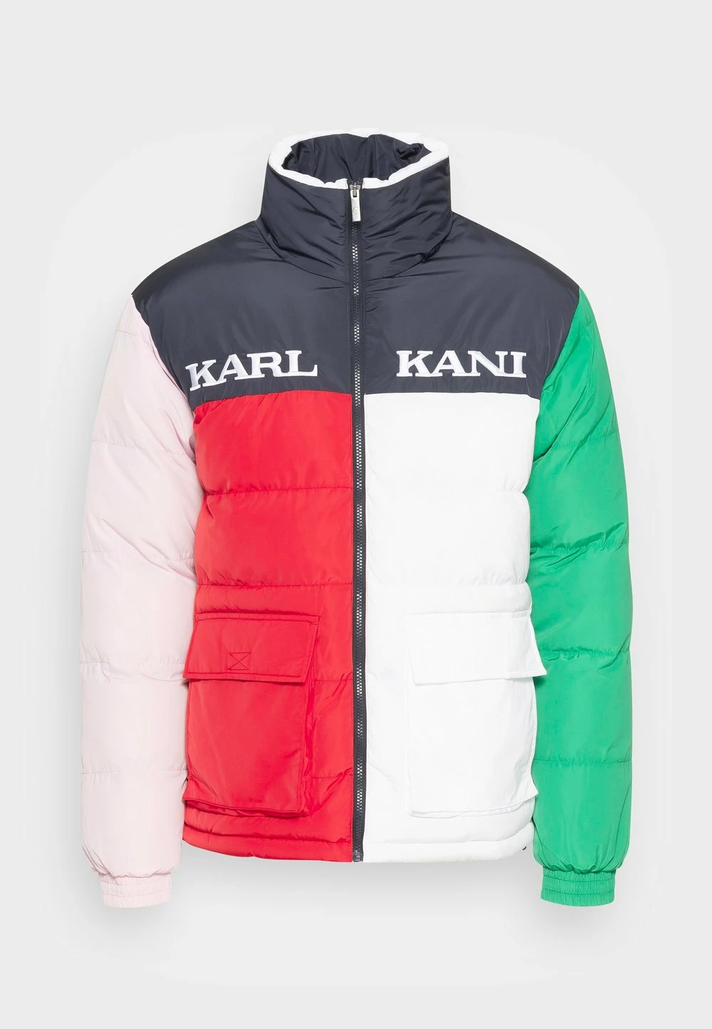 Karl Kani UNISEX RETRO BLOCK PUFFER JACKET MULTICOLOR - Veste d'hiver Première Qualité vestes & blazers col doublé 6 Karl Kani UNISEX RETRO BLOCK PUFFER JACKET MULTICOLOR - Veste d'hiver Première Qualité vestes & blazers col doublé – Image 4
