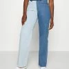 Faible Prix Karl Kani BLOCK WIDE LEG PANTS - Jean droit jeans haute female 2 Faible Prix Karl Kani BLOCK WIDE LEG PANTS - Jean droit jeans haute female -Karl Kani Soldes Boutique 9000d88e586a4bd38ca41c71e1736885