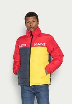 Prix CassĂ© Karl Kani UNISEX RETRO REVERSIBLE BLOCK PUFFER JACKET RED - Veste d'hiver vestes & blazers col doublé