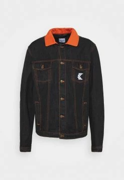 Bon Rapport Coût-Efficacité Karl Kani TRUCKER - Veste en jean vestes col à revers male