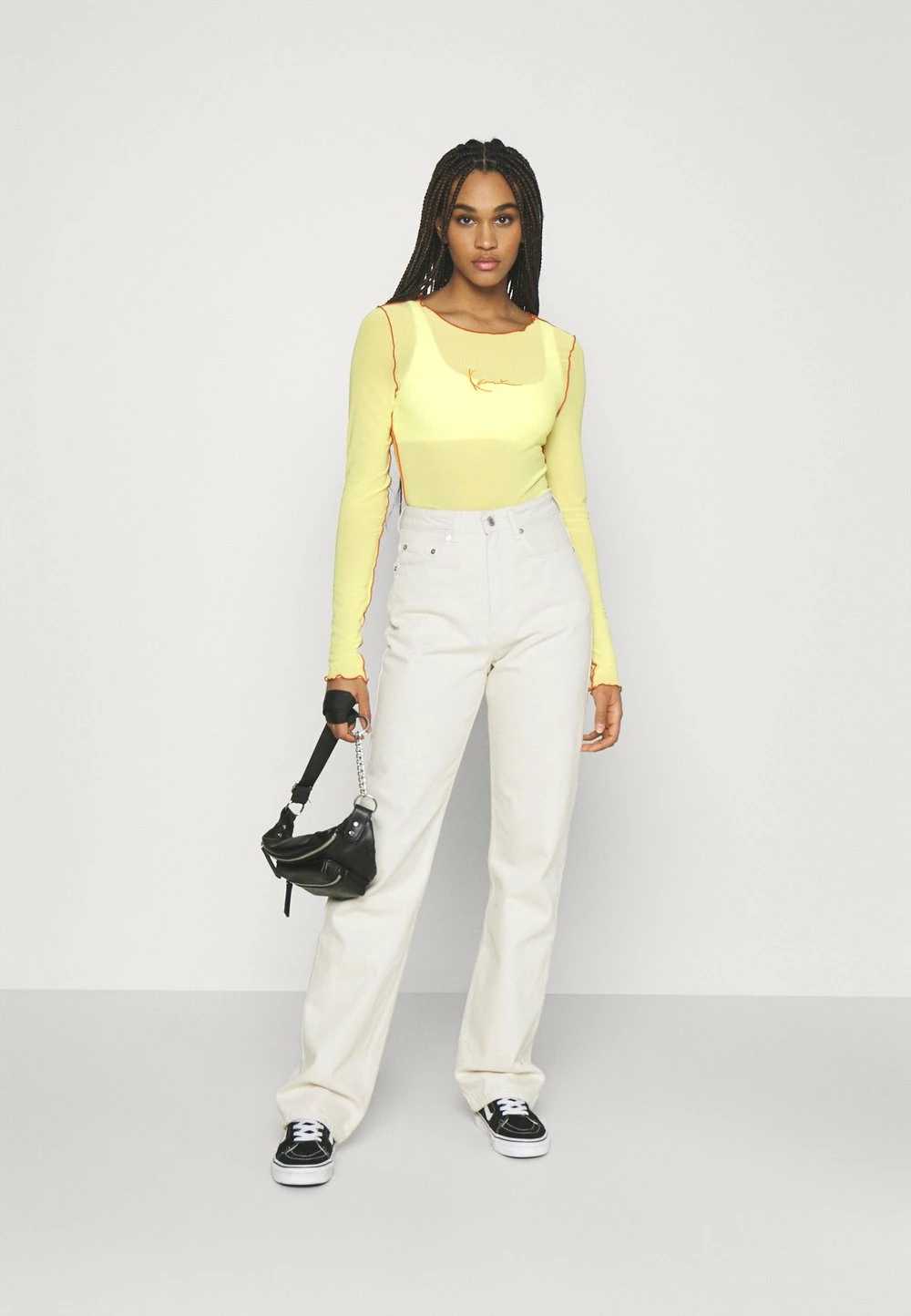 Prix Bradés Karl Kani SMALL SIGNATURE - T-shirt à manches longues vestes & blazers col rond female 3 Prix Bradés Karl Kani SMALL SIGNATURE - T-shirt à manches longues vestes & blazers col rond female – Image 2