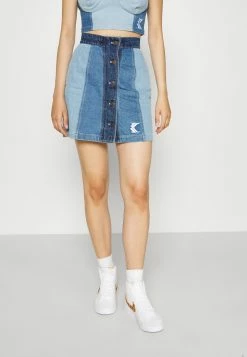 Karl Kani BLOCK SKIRT - Minijupe Prix Dégriffé jupes boutons female