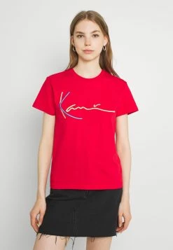 Bonne Qualité Karl Kani SIGNATURE TEE - T-shirt imprimé t-shirts col rond female